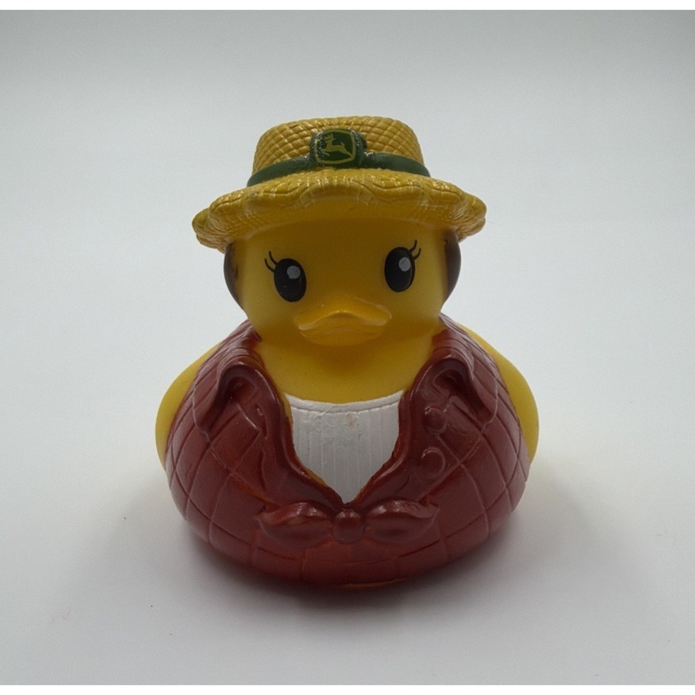 JOHN DEERE Rubber Duck Approx 2.5" Tall